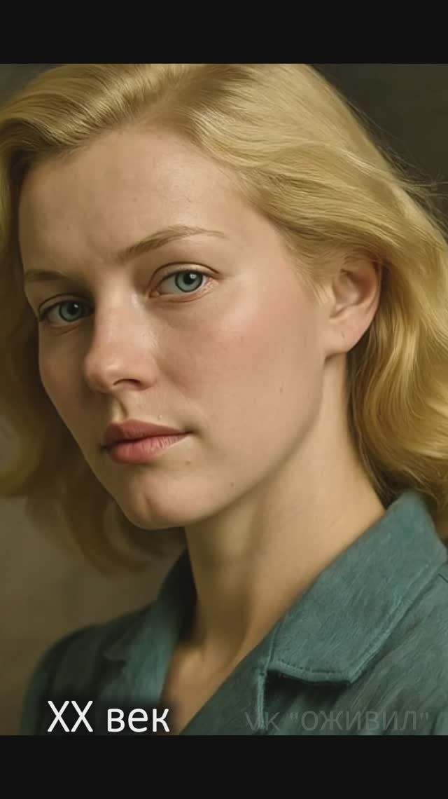 Ожившие портреты 20 века. Картины в движении под музыку #живопись #искусство #ожившиекартины