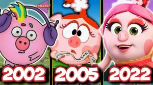 (Комилег) НОВЫЕ Смешарики Против СТАРЫХ Как менялся мультсериал СМЕШАРИКИ Эволюция Смешариков