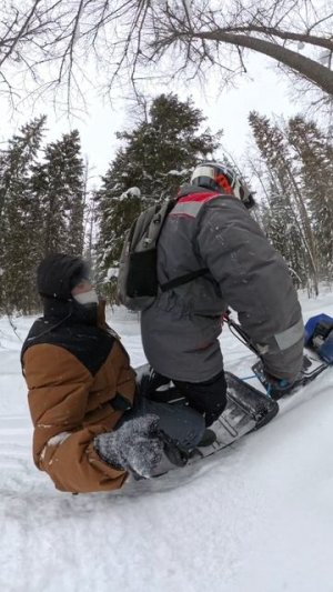 Покатушки по лесу на буксировщиках Ижтехмаш