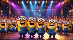 Мультики с Миньонами. Мультики для детей  созданные с помощью нейросетью