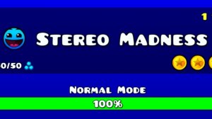 Geometry Dash 1 серия Stereo Madness