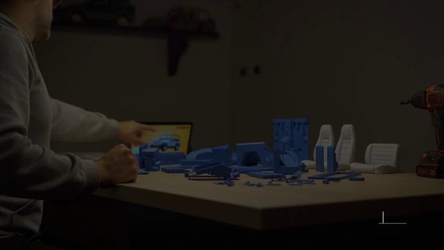 3D Printed WRANGL3R YJ tribute | STL model assembly смотреть онлайн