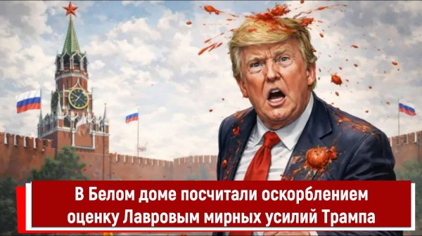 В Белом доме посчитали оскорблением оценку Лавровым мирных усилий Трампа