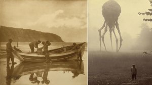 Рыбаки на Енисее встретили странное существо проникшее в наш мир