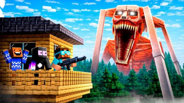 ✅ Позвал ДРУЗЕЙ в Самую ЖУТКУЮ СБОРКУ с ОРУЖИЕМ Майнкрафт! +ВЕБКИ