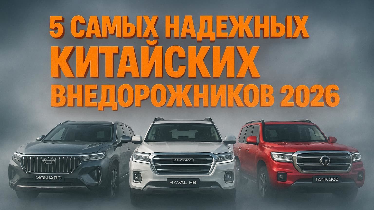 5 САМЫХ НАДЁЖНЫХ КИТАЙСКИХ ВНЕДОРОЖНИКОВ, КОТОРЫЕ ЕЗДЯТ ВЕЧНО  2026
