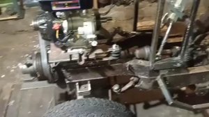 Мой новый мини трактор колея 70см (Установка сцепления гидравлическая часть)