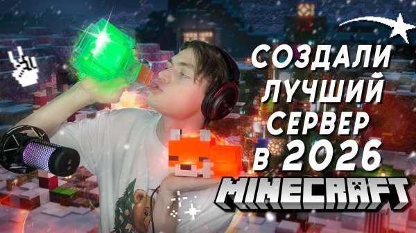 я открыл свой сервер майнкрафт в 2026