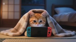 МУЛЬТФИЛЬМЫ ДЛЯ ДЕТЕЙ, котенок играет в свою любимую приставку 😺👍