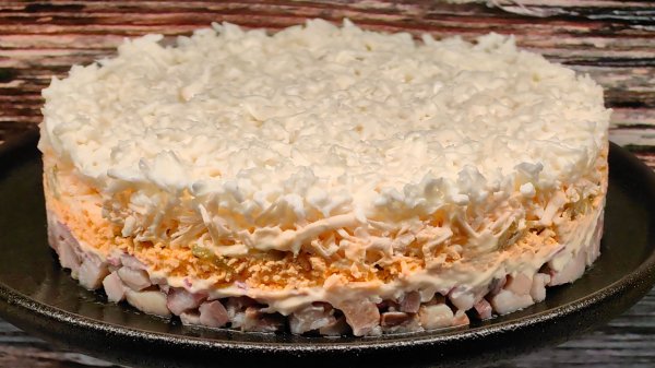 Нашумевший САЛАТ "Белошубка" на праздничный стол