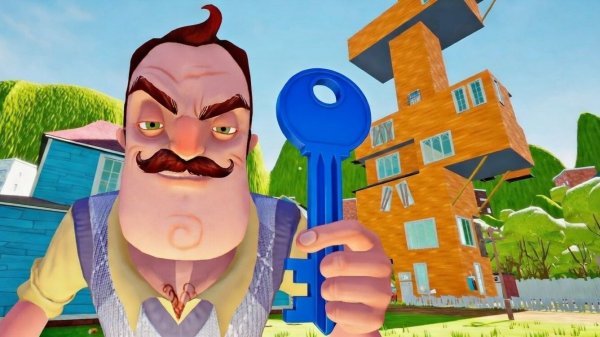 ШОУ ПРИВЕТ СОСЕД!ВАСИЛИЧ ХВАТИТ ПРЯТАТЬ КЛЮЧИ!ИГРА HELLO NEIGHBOR ПРОХОЖДЕНИЕ STRANGE NEIGHBOR!