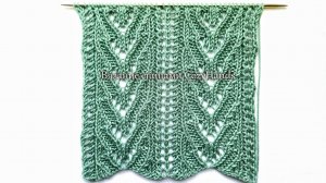 Шикарные ажурные дорожки спицами ⭐️ Для вязания джемпера, топа ⭐️ Схема