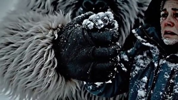 Горилла спасла бабушку в сильнейший мороз.