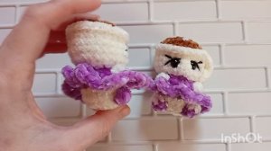 БАЛЕРИНА КАПУЧИНО вязаная крючком