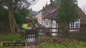 Дождливая прогулка по уединенной английской деревушке: Средневековая церковь, застывшая во времени