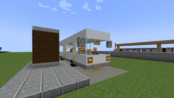 СТРОЮ СВОЙ АВТОБУС В MINECRAFT