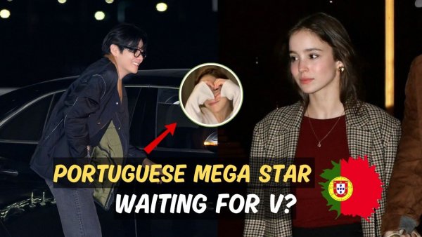 Встречи с Тэхёном в Лисбоне добилась португальская мега-звезда Альба Баптиста!