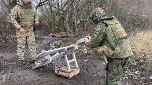 Российская армия нанесла удар по огневой точке ВСУ в Харьковской области.