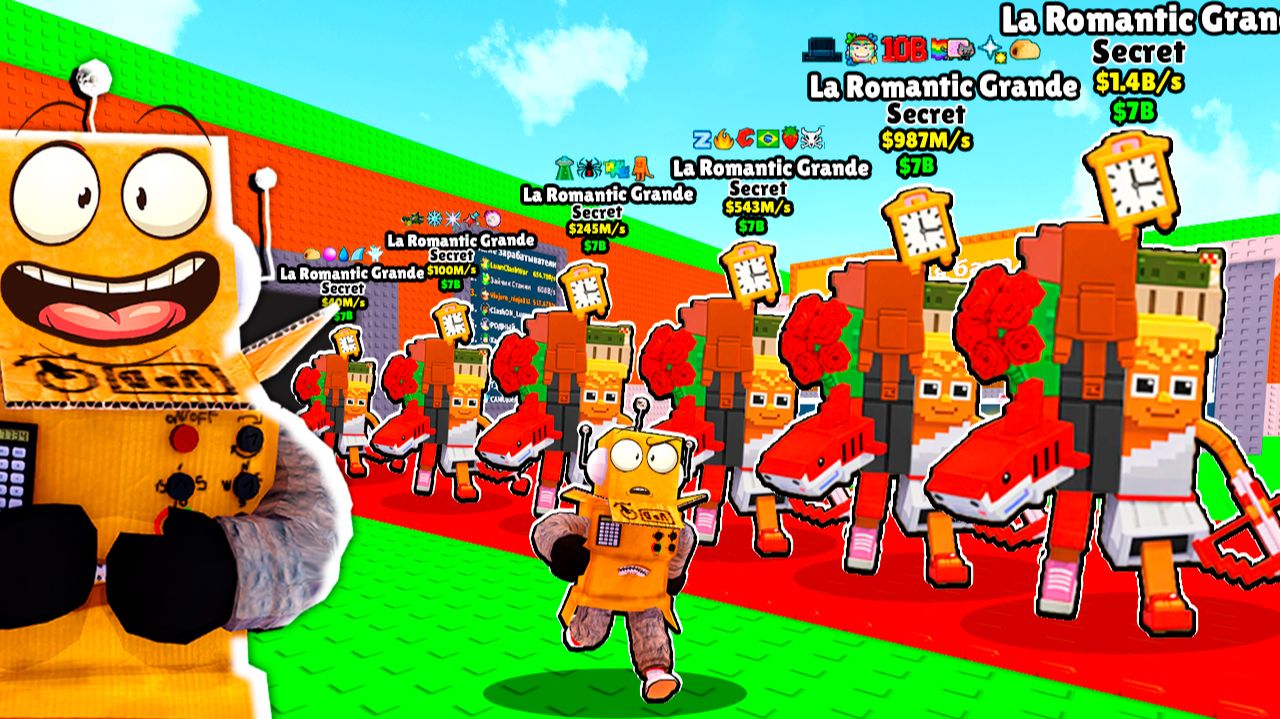 АДМИН ЧТО ТО НАПУТАЛ с КРАФТОМ! ПОЛУЧИЛ La Romantic Grande С МУТАЦИЕЙ В Roblox Steal a Brainrot смотреть онлайн