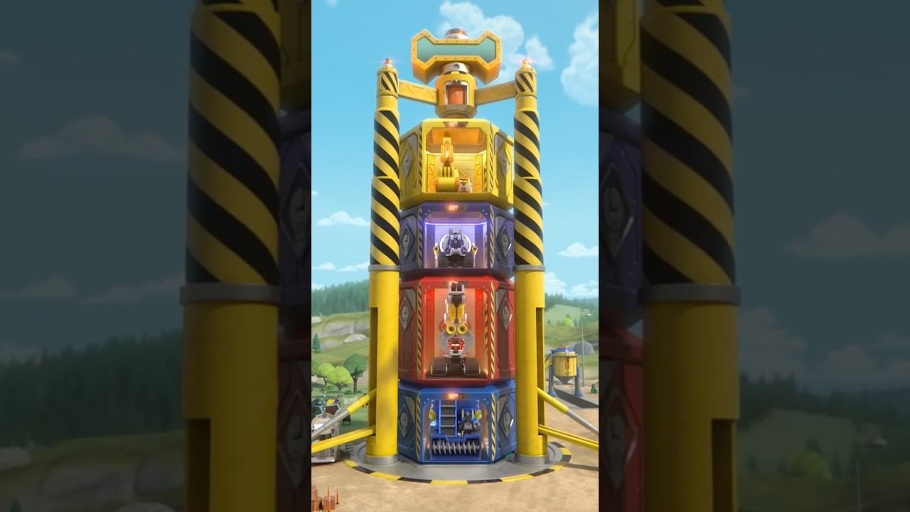 Крепыш и команда | Подъезжают огромные машины! | Nick Jr. Cyrillic #shorts смотреть онлайн