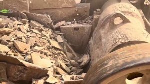 Сроительство. дробление щебёнки