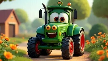Зелёный трактор смотреть онлайн