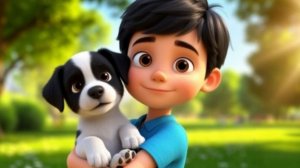 Таня и Шарик