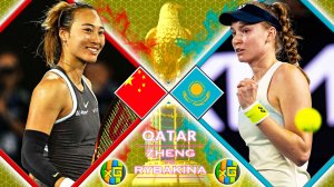 Чжэн - Рыбакина | WTA КАТАР | 11.02.2026 | Прямая трансляция | xG
