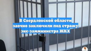 В Свердловской области заочно заключили под стражу экс-замминистра ЖКХ