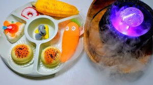 АСМР Распаковка 🤯👀 сквиши ТАБА еда и вкусняшки🍬🍫🍩для вашего релакса🍨🍦🥚