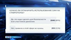 Ставропольцы проголосовали за введение правил для самокатчиков