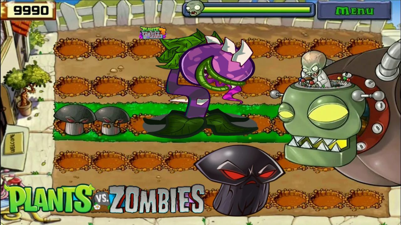 Зомби против растений! Plants vs Zombies ПвЗ PvZ Растения против Зомби смотреть онлайн