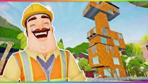 ШОУ ПРИВЕТ СОСЕД!НОВЫЙ НЕБОСКРЁБ ВАСИЛИЧА!ИГРА HELLO NEIGHBOR MOD KIT ПРОХОЖДЕНИЕ STRANGE NEIGHBOR!