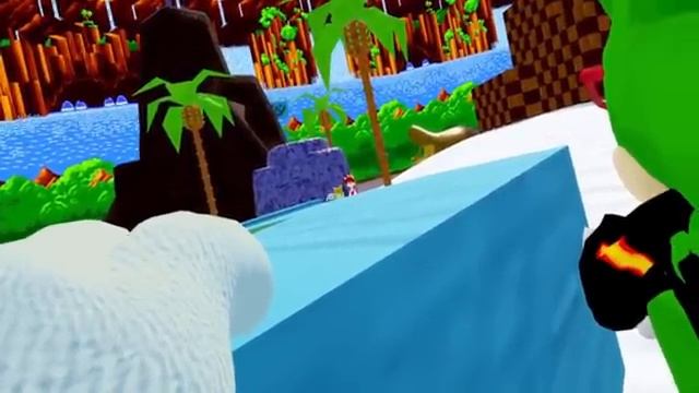 SONIC AND TAILS ENCOUNTER SCOURGE AND FIONA IN VR CHAT (360p) смотреть онлайн