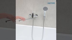 Смеситель для ванны Santek Форт WH5A12004C001