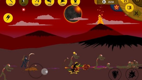 Stick War Legacy, миссия 347 ( insane, безумная сложность, без баффов, без скинов)