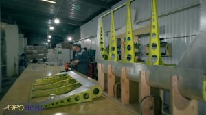 Производство хвостового оперения для дирижабля NOVA-2