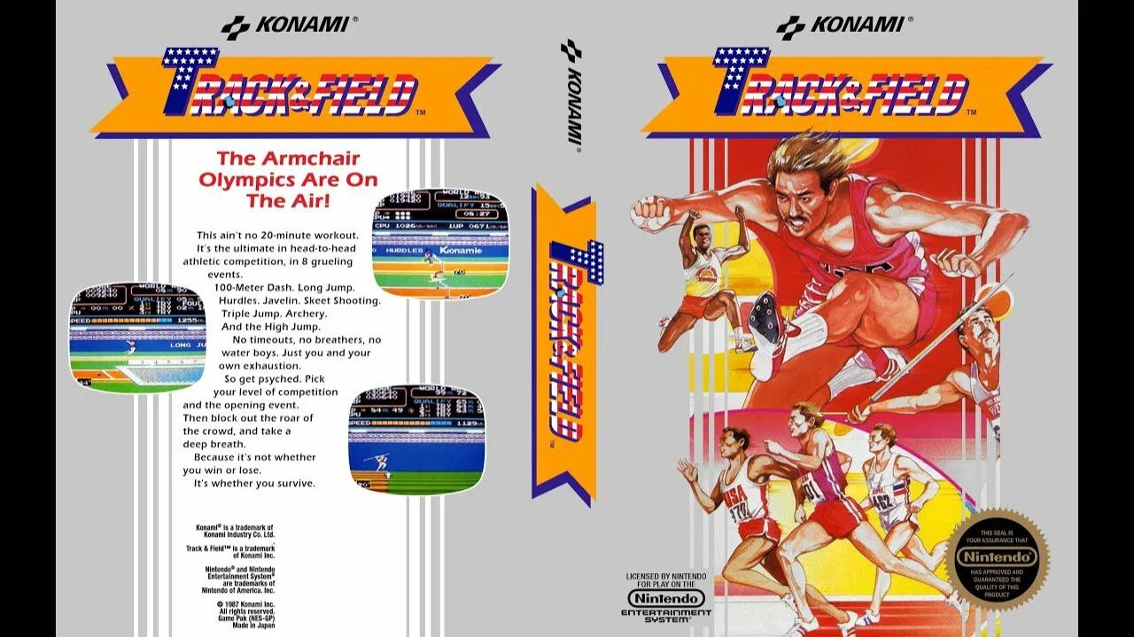Track Field (NES) смотреть онлайн