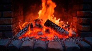 Камин 4К | Fireplace 4K | Звуки камина
