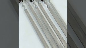 Подарочный набор шампуров для пикника Элит в деревянном кейсе