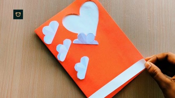 Красивая handmade валентинка своими руками — идея на 14 февраля 💖
