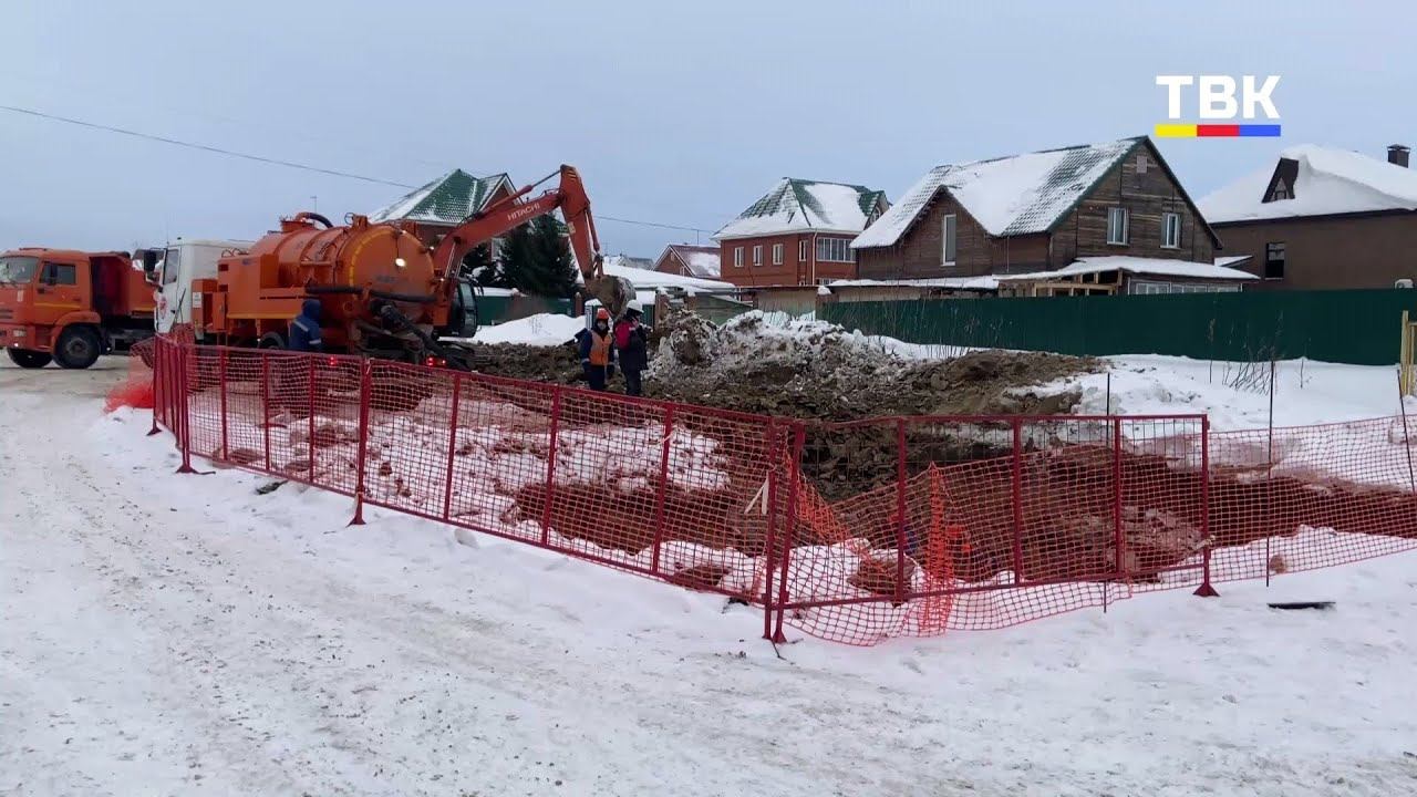 В Бердске продолжается строительство водовода 2-го подъема смотреть онлайн
