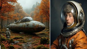 В 1953 году в лесу Подмосковья был обнаружен человек в скафандре прибывший из будущего