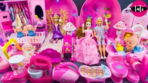 Играем в игрушки из мультика принцесса кукла Барби. Мультфильм для детей. ASMR АСМР