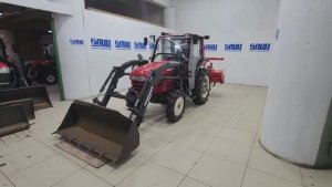 Обзор японкого мини-тратора Yanmar AF270