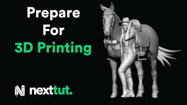 Как в ZBrush подготовить 3D-модель к печати: делаем меш «водонепроницаемым»!