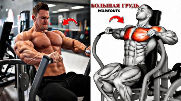 8 Упражнений Для Увеличения Груди - Построй Объем Силу Упругость Грудной Клетки 💪