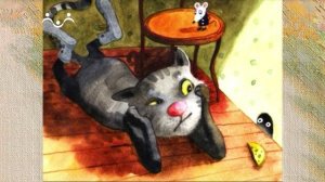 Басни Крылова. Щука и кот