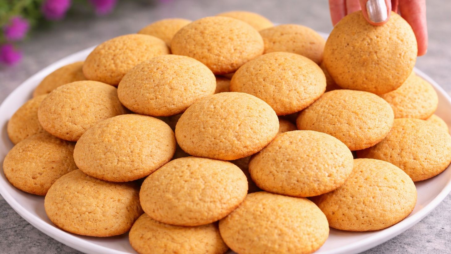 Мягкое печенье на желтках! За 10 минут! Вкуснее, чем в магазине! смотреть онлайн