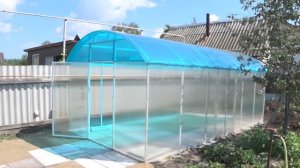 Ангар для крытого бассейна своими руками !